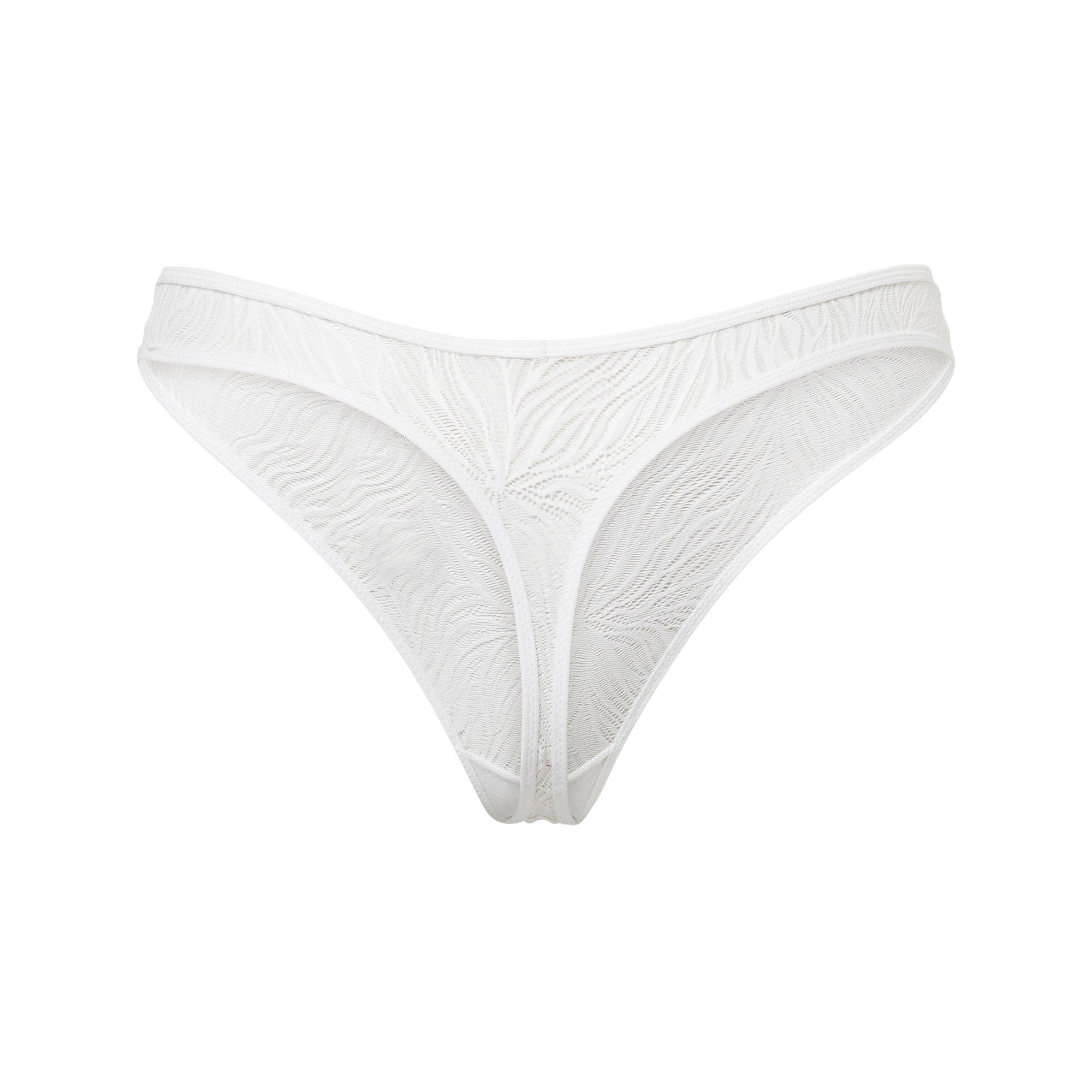 Calvin Klein Sheer Marquisette Lace String Tanga  