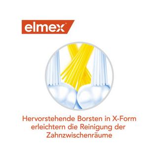 elmex  Junior 6-12 Jahre Weich Kinder-Zahnbürste, Ideale Reinigung Der Neuen, Bleibenden Zähne 