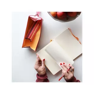 Rhodia Étui à crayons avec fermeture éclair  Black