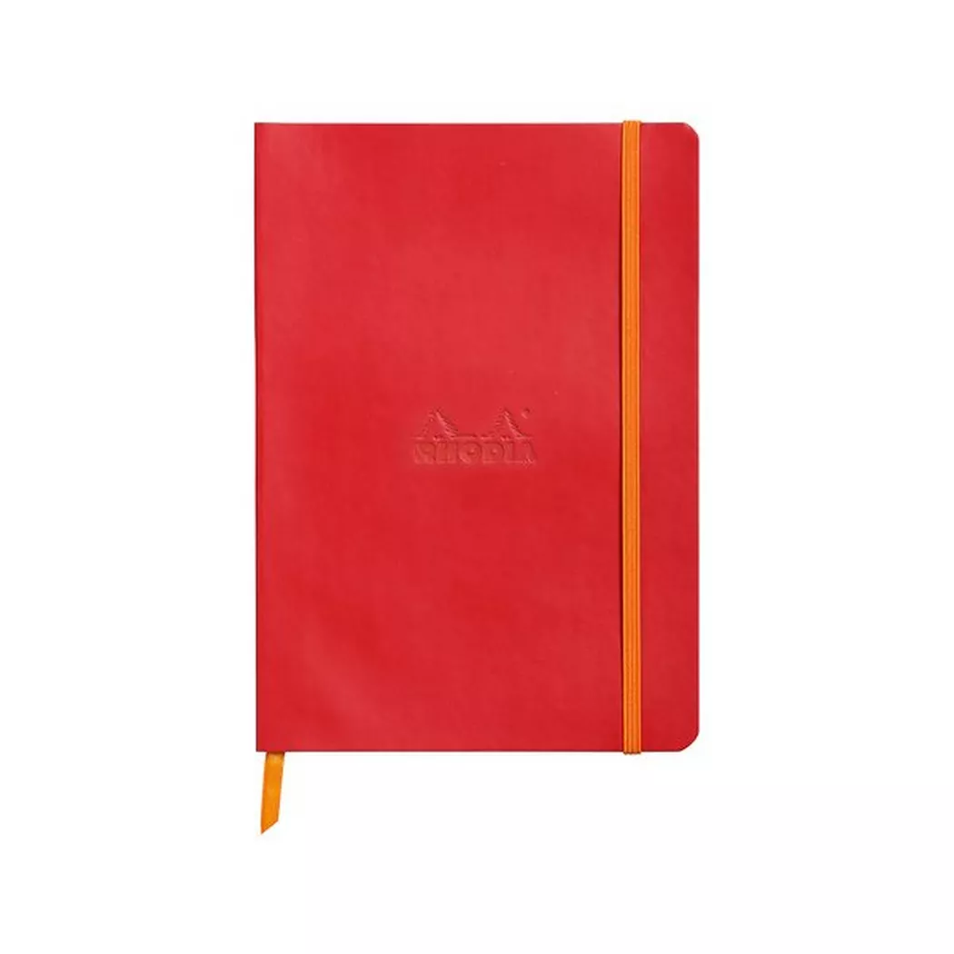 Rhodia - Carnet de notes, 14.8X21X1.1CM, Rouge