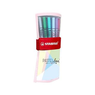 STABILO Jeu de stylos-feutre Pen 68 Pastellove 