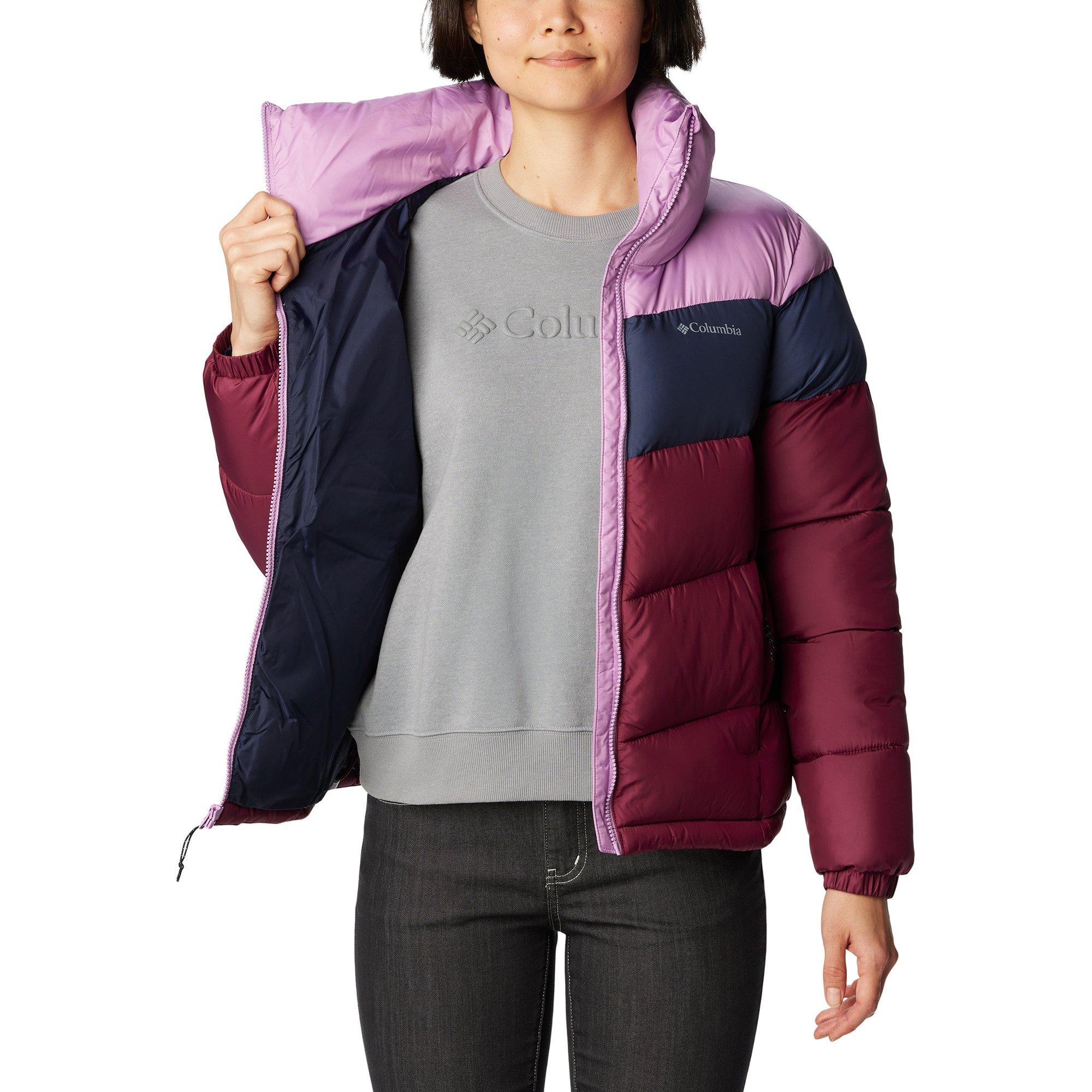 Columbia Puffect™ Color Blocked Jacke, Wattiert ohne Kapuze 