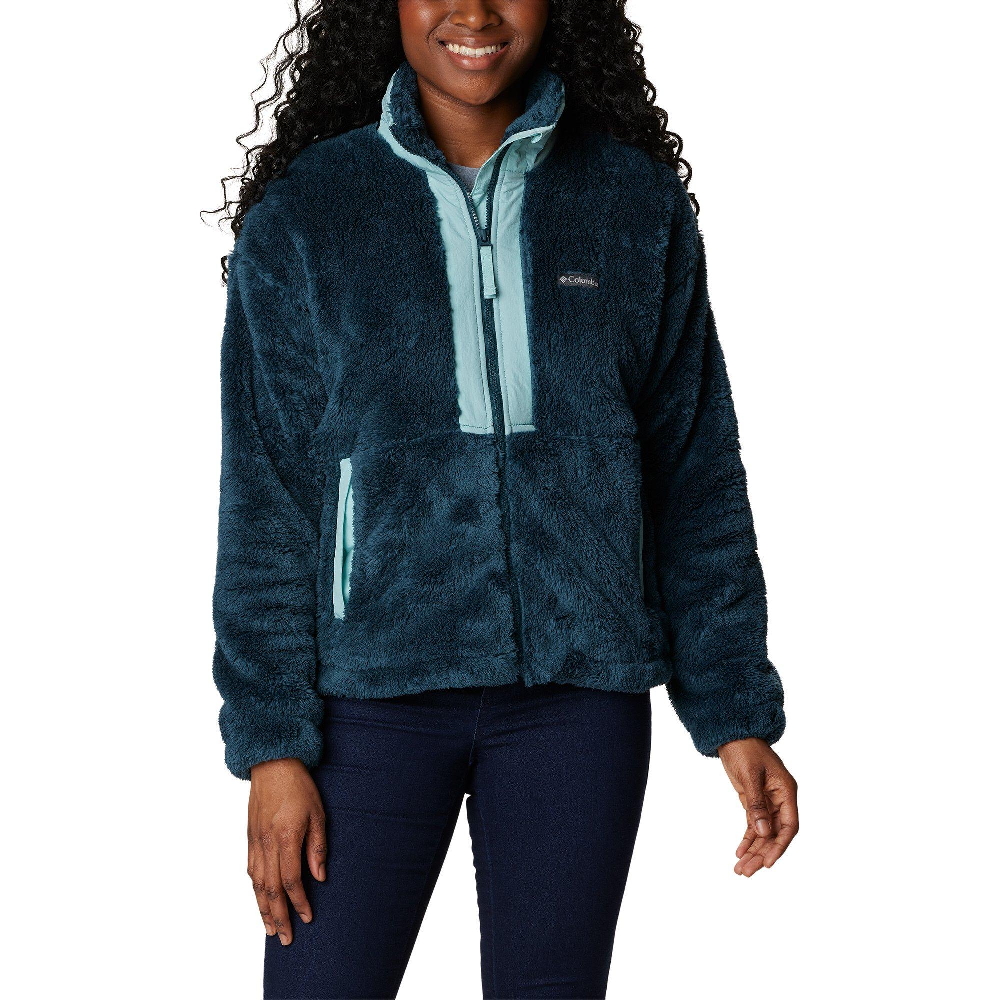 Image of Fleecejacke Ohne Kapuze Damen Türkisblau M