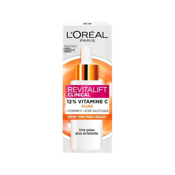 L'Oréal Paris Revitalift Vitamin C Serum Revitalift Clinical 12% Vitamina C Pure Sérum [+ Vitamina E + Acide Salicylique] 