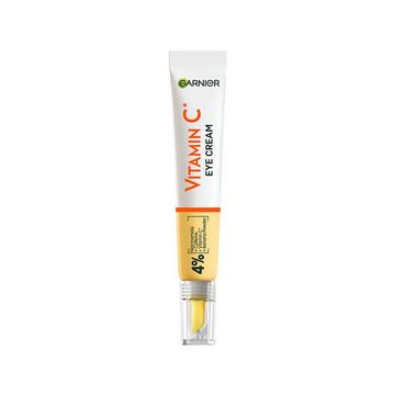 SkinActive Vitamin C Soin Yeux Booster d'éclat  avec 4% de Niacinamide + Cafféine + Vitamine C + Poudre de Banane