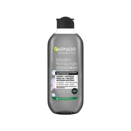 GARNIER  SkinActive wau Micellaire All-in-1 Jelly avec Charbon Actif et acide salicylique pour peaux à imperfections & points noirs 