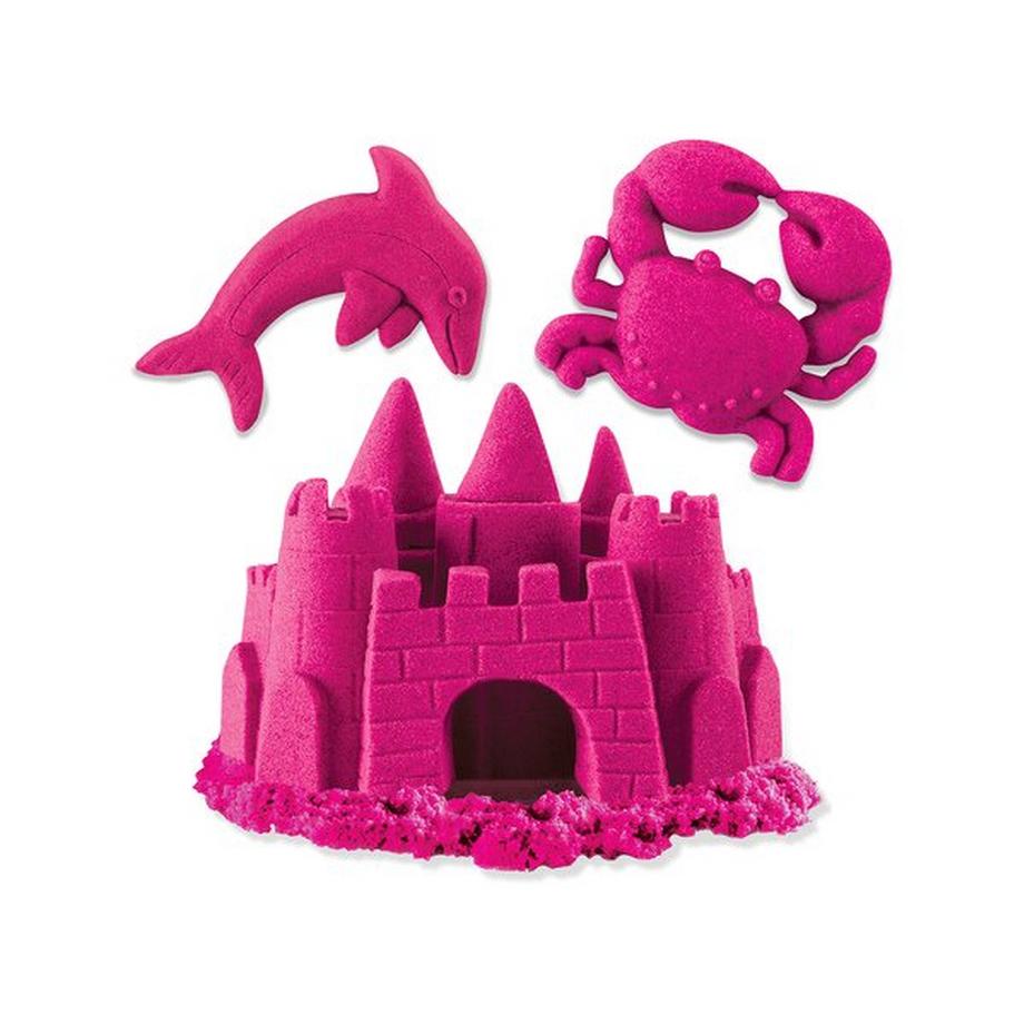 kinetic sand  Sacco di sabbia cinetica rosa 