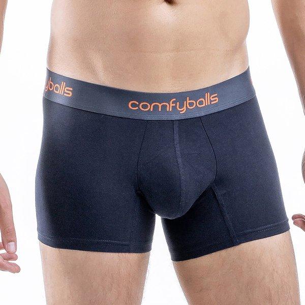 Comfyballs Boxer Navy Tangerine Cotton REGULAR Panty 