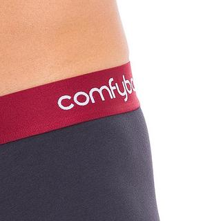 Comfyballs Boxers Charcoal Vintage Red Comfycel REGULAR Panty 