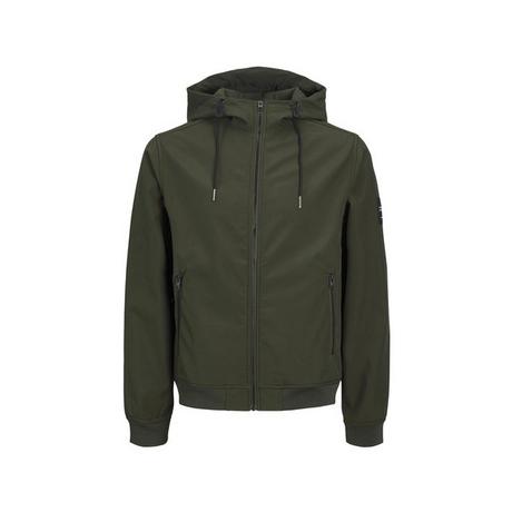 JACK & JONES JJEBASIC SOFTSHELL HOOD NOOS Jacke mit Kapuze 