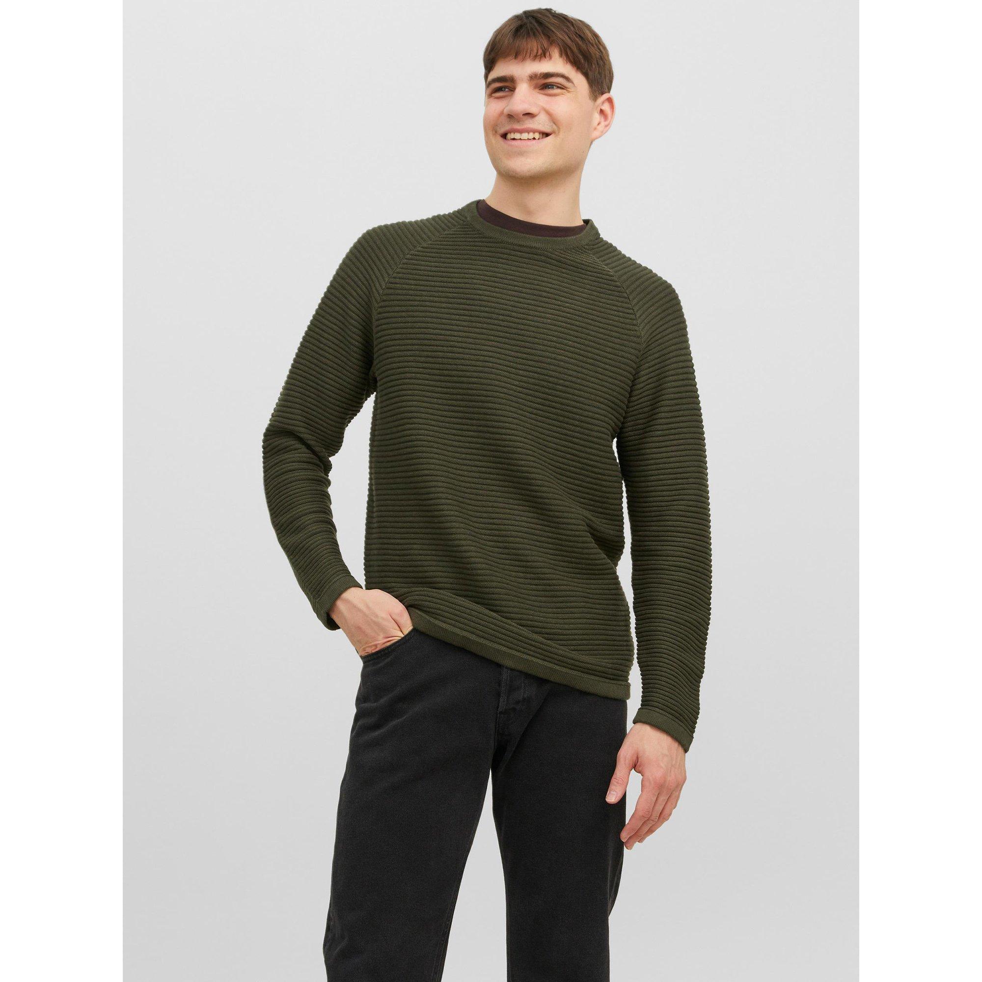 JACK & JONES JJEJONES KNIT CREW NECK SN Pullover 