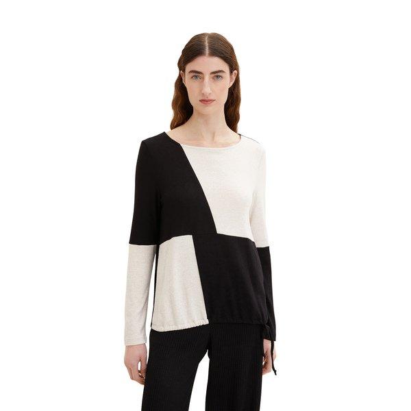 TOM TAILOR  T-Shirt, lA Zweifarbig