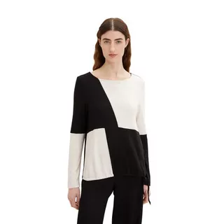 TOM TAILOR  T-Shirt, lA Zweifarbig