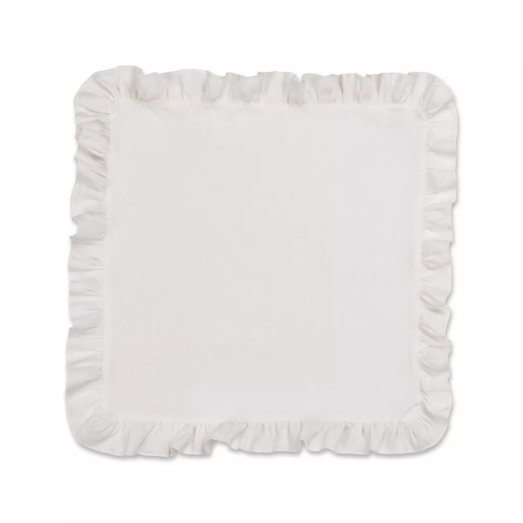 Manor - Stoffserviette, 45 x 45 cm, Weiss