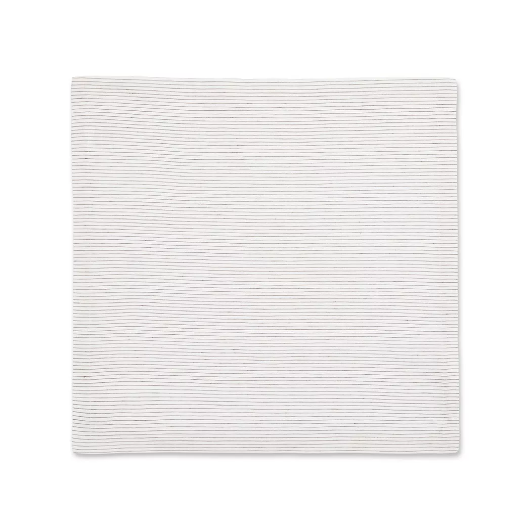 Manor - Stoffserviette, 45 x 45 cm, Schwarz/Weiss