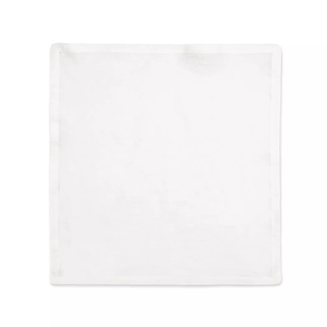 Manor - Stoffserviette, 45 x 45 cm, Weiss