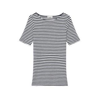 Marc O'Polo Gestreiftes Kurzarm T-Shirt  