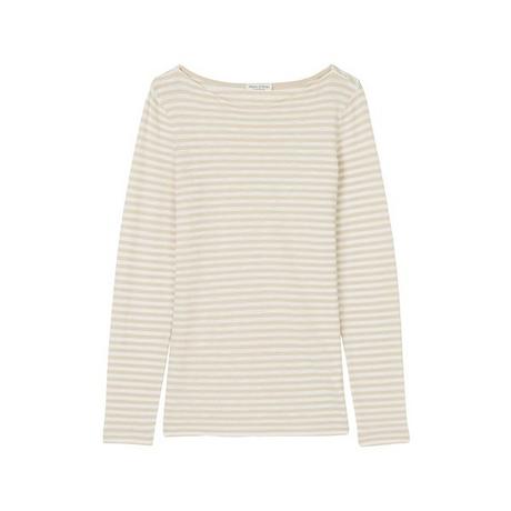 Marc O'Polo Gestreiftes Langarm T-Shirt  