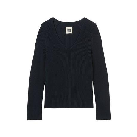 Marc O'Polo V-Ausschnitt Langarm Strickpullover  