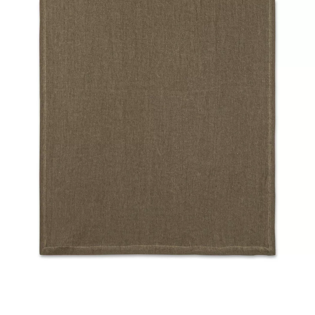 Manor - Tischläufer, 50x140cm, Olivegrün