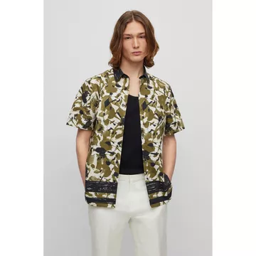 Camicia a maniche corte