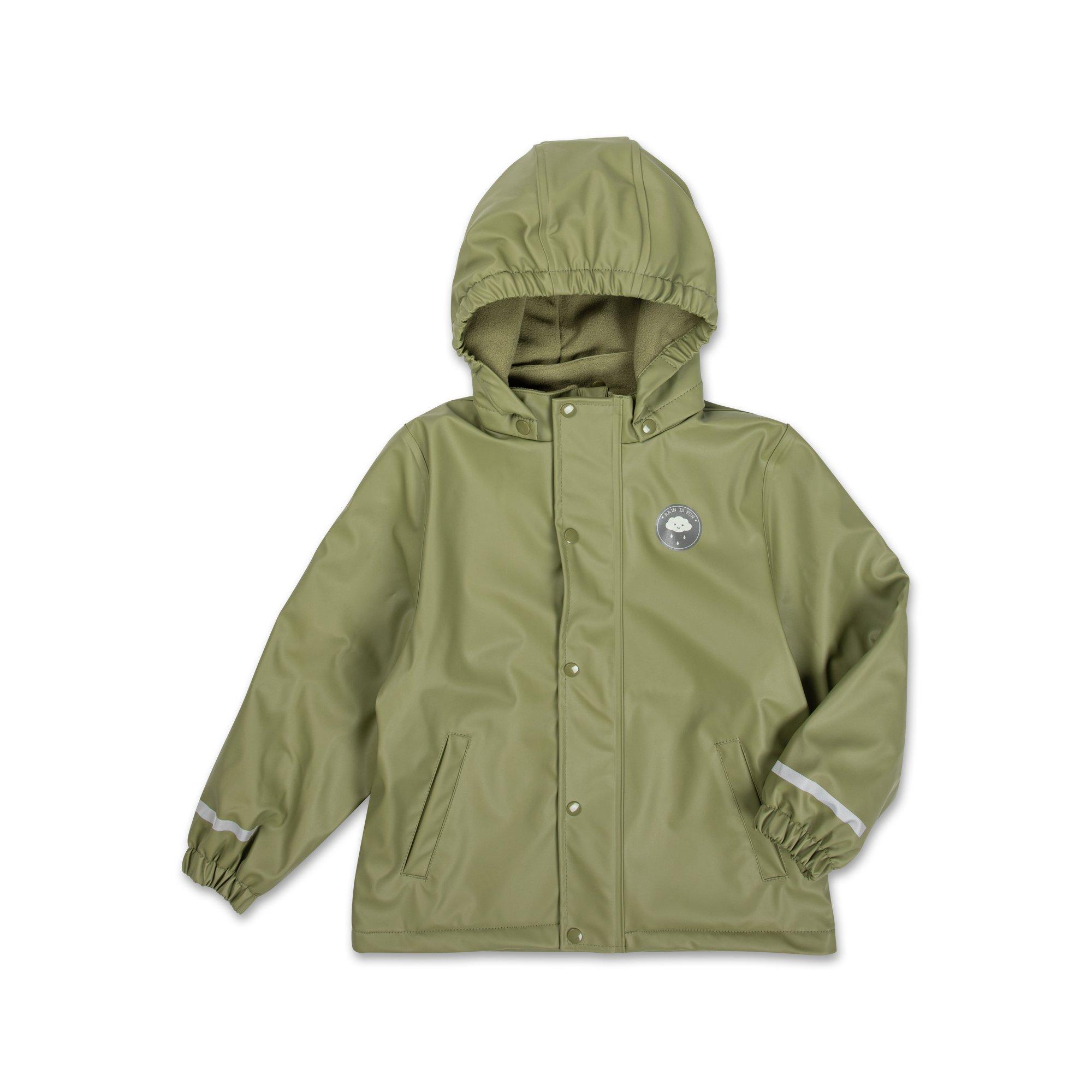 Image of Regenjacke Unisex Grün 110-116
