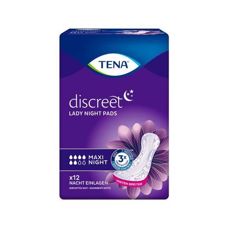 TENA  Serviettes hygiéniques Lady Discreet Maxi Night 