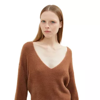 TOM TAILOR Denim  Maglione scollo a V 