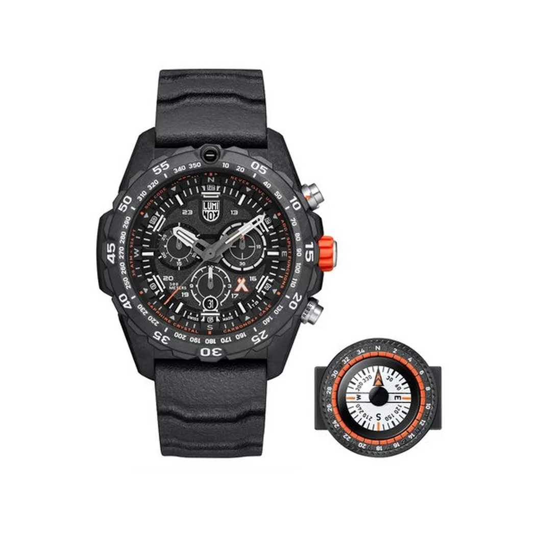 Luminox - Chronograph Uhr, Bear Grylls Survival, 45mm, Black
