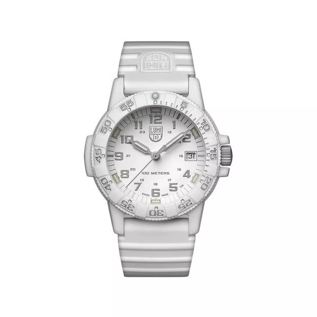 Luminox - Analoguhr, SEA Turtle, 39mm, Weiss