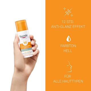 Eucerin  Sun Face Oil Control Gel-Crème Tinted light SPF 50+ 