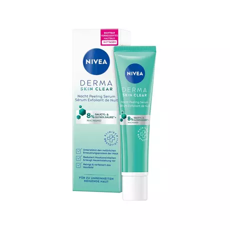 NIVEA Derma Skin Clear Nacht Peeling Sérum Exfoliant de Nuit Derma Skin Clear 