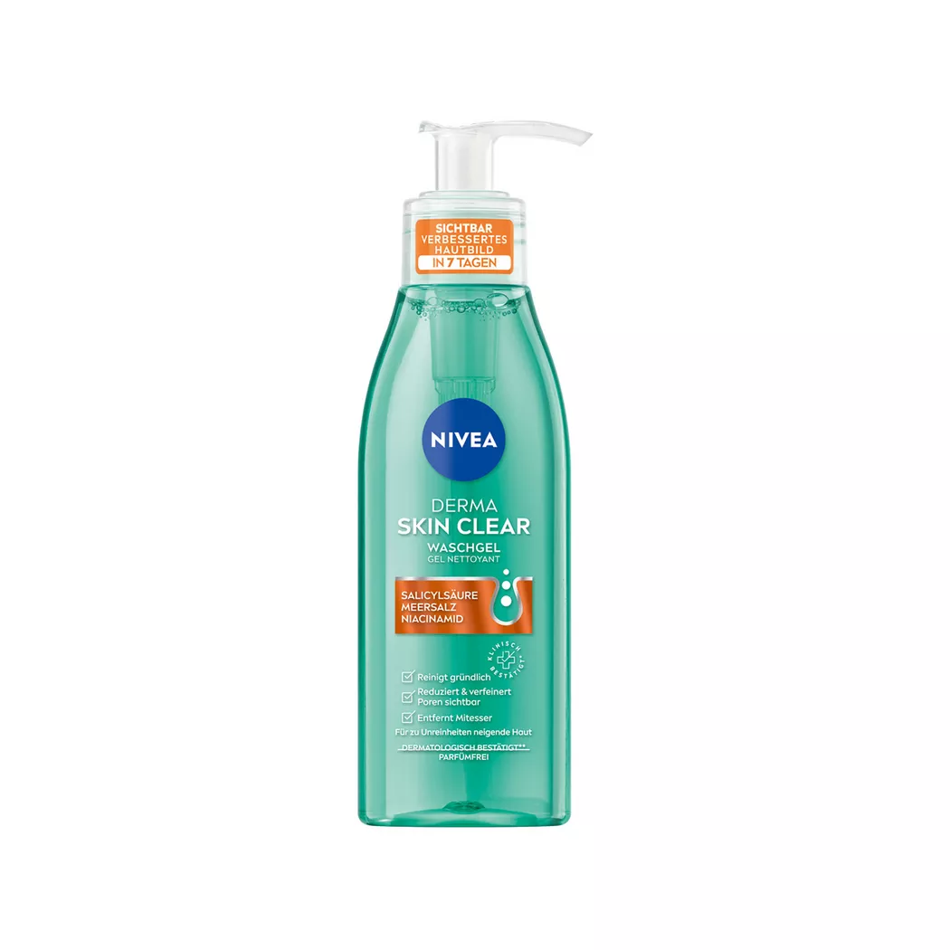Nivea - Derma Skin Clear Waschgel, 150  ml