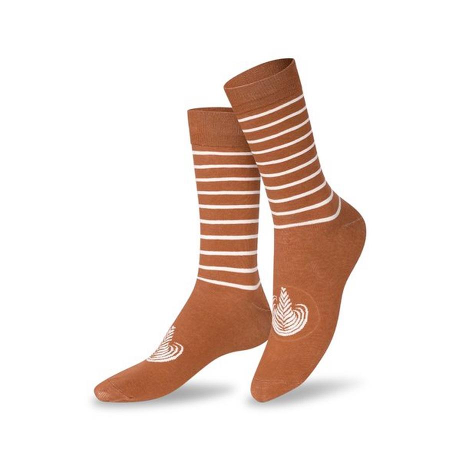 EatMySocks Caffè Latte Socken 