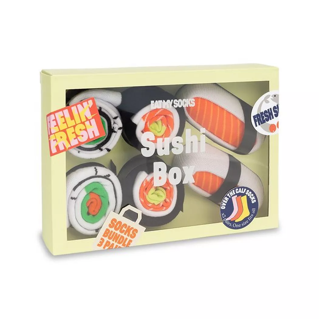 EatMySocks - Socken, Sushi Box, One Size, Multicolor