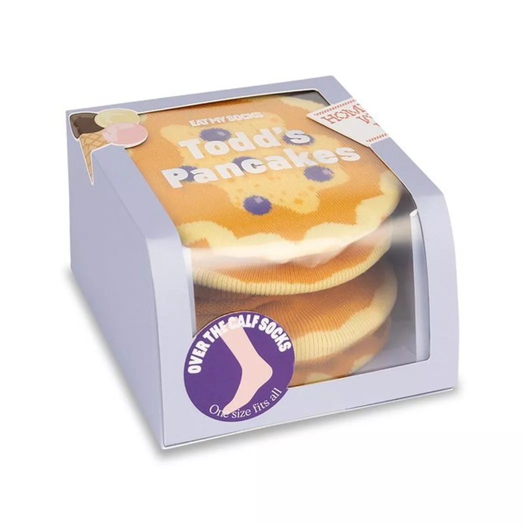 EatMySocks - Socken, Todd`s Pancakes, One Size, Multicolor