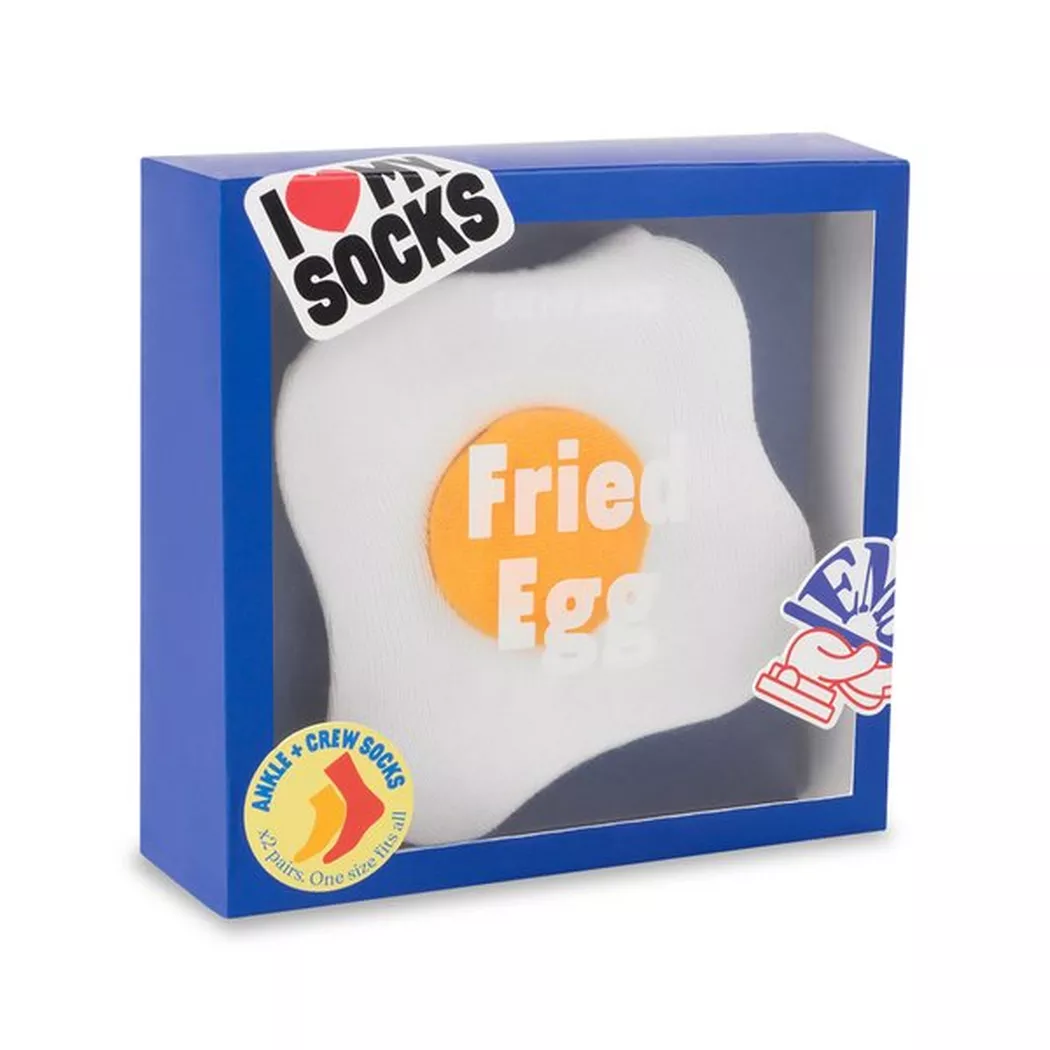 EatMySocks - Socken, Fried Egg, One Size, Multicolor