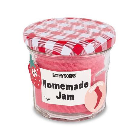 EatMySocks Homemade  Jam, Strawberry Socken 