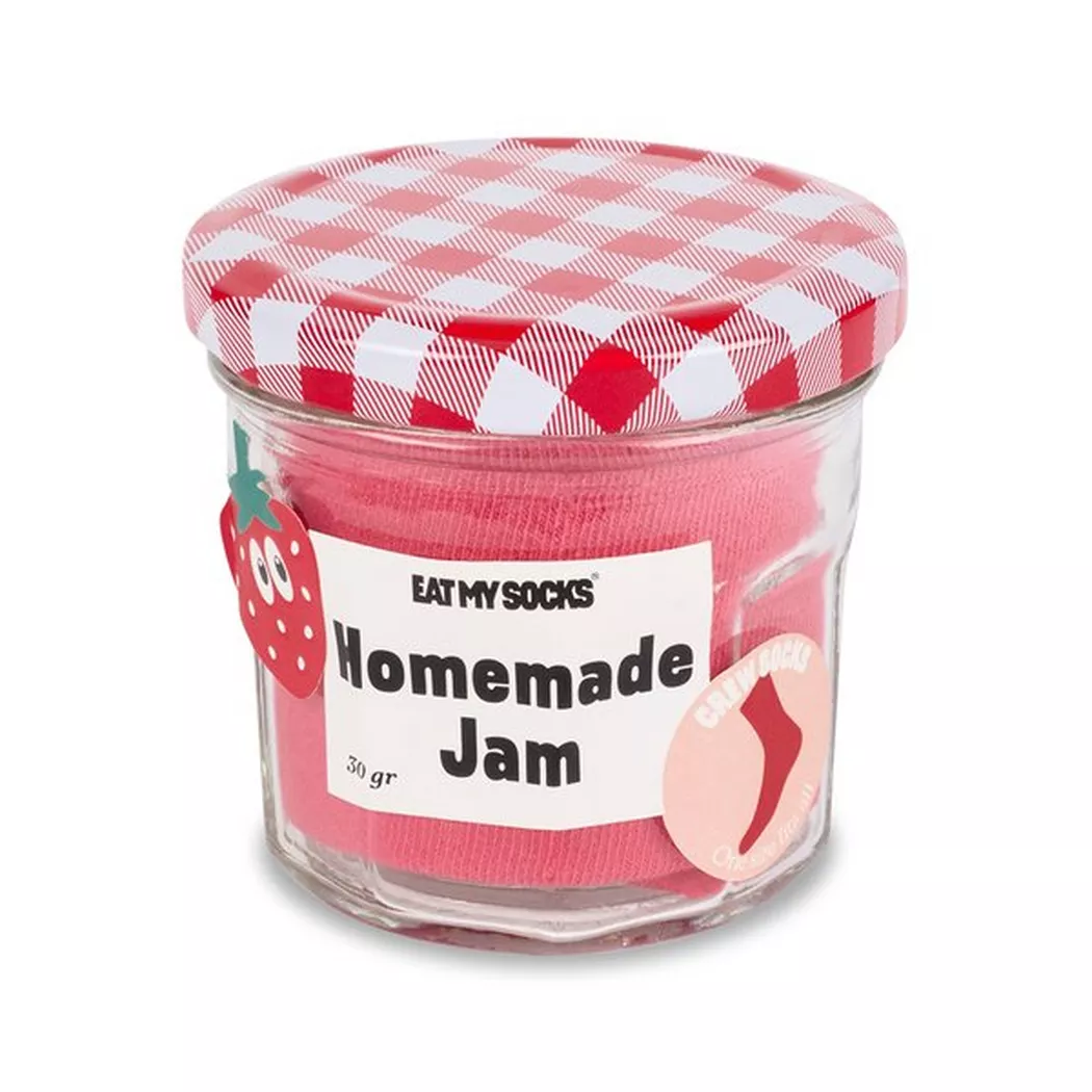 EatMySocks - Socken, Homemade Jam, Strawberry, One Size, Multicolor