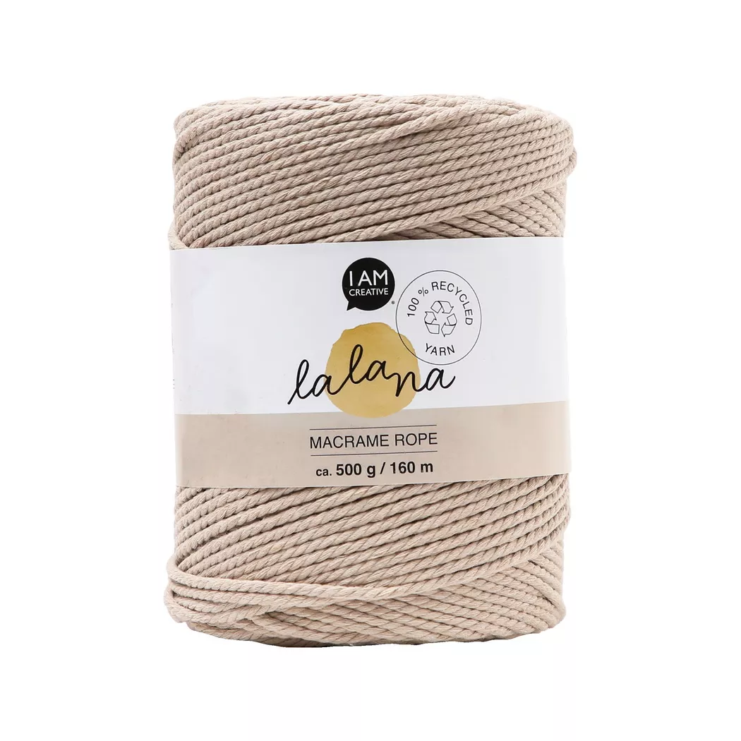 Lalana - Bastelwolle, 160M, Beige