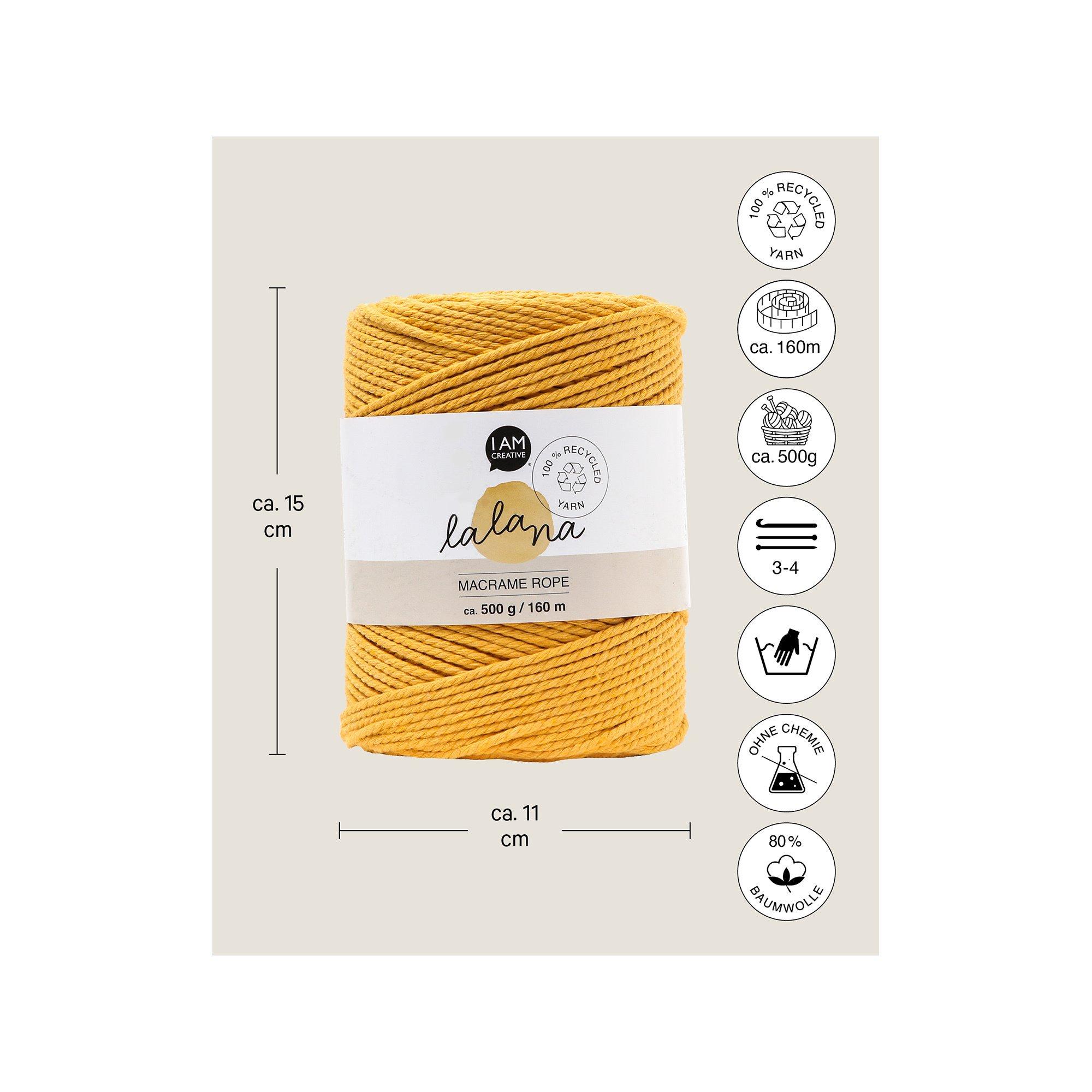 Lalana Laine artisanale Macrame Rope 