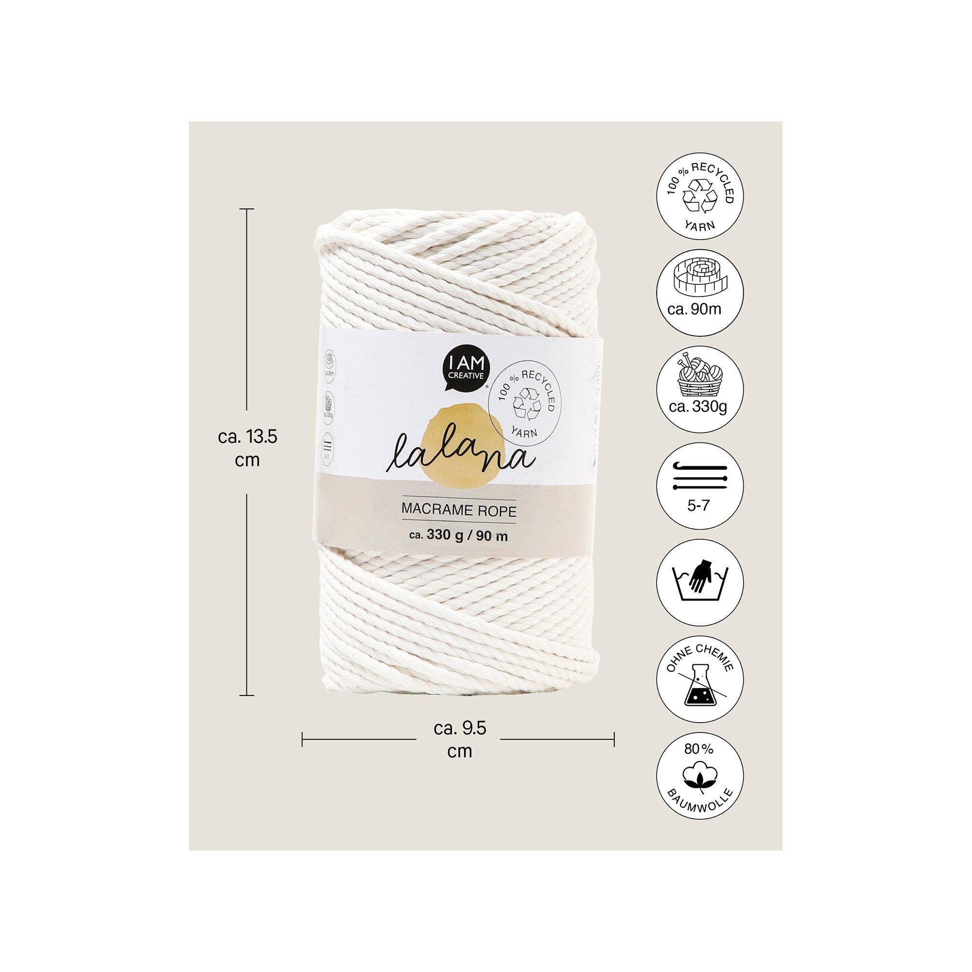 Lalana Lana artigionale Macrame Rope 