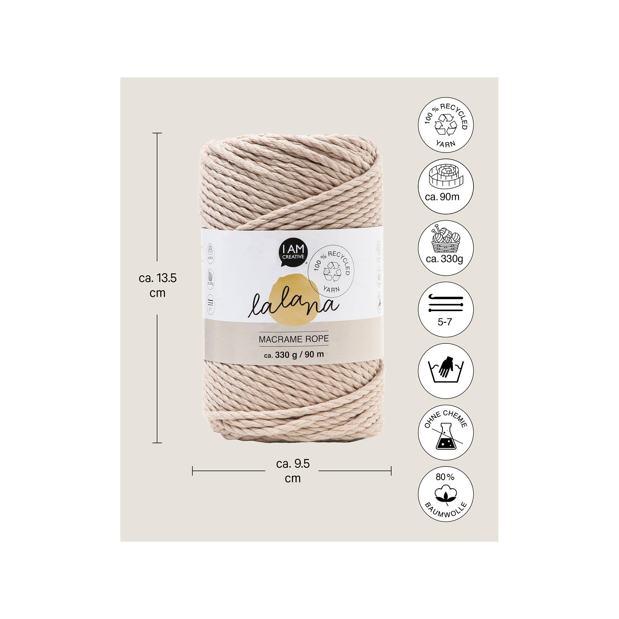 Lalana Laine artisanale Macrame Rope 