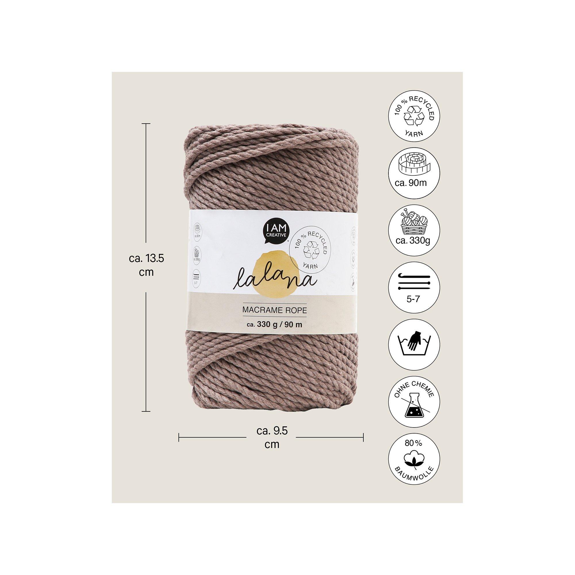 Lalana Laine artisanale Macrame Rope 