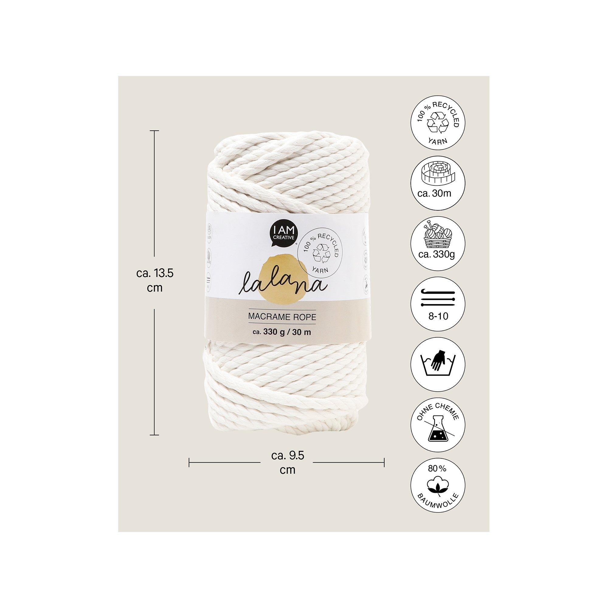 Lalana Lana artigionale Macrame Rope 