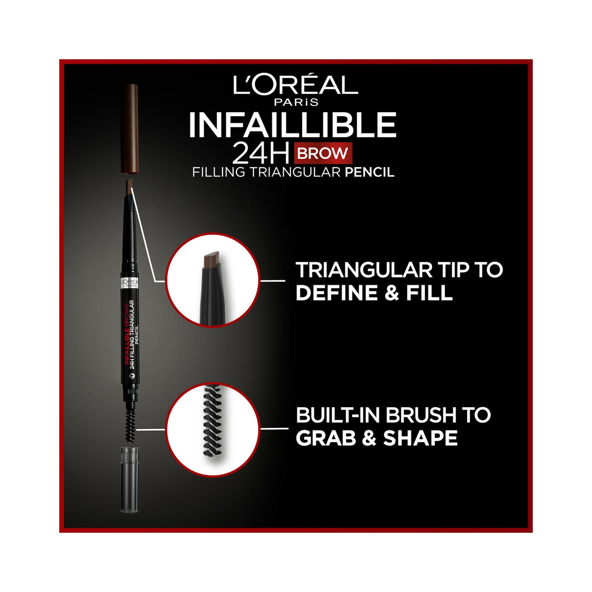 L'OREAL  Infaillible Brows 24H Brow Filling Triangular Pencil  