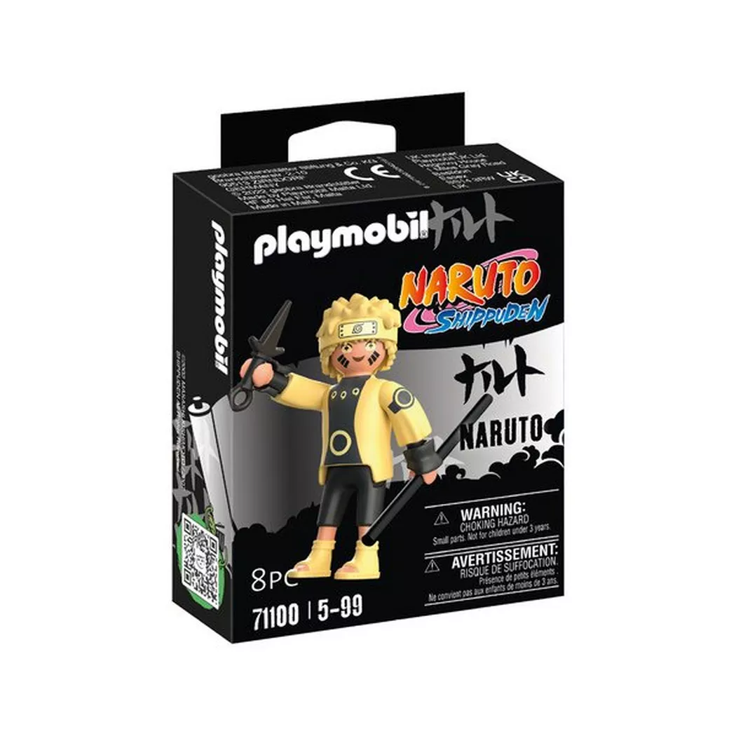 Playmobil - 71100 Naruto Rikudou Sennin Mode, Multicolor