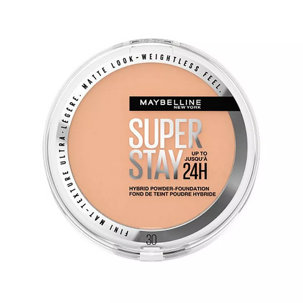 Maybelline - Super Stay Hybrides Puder Make-Up, 9 g, Sand