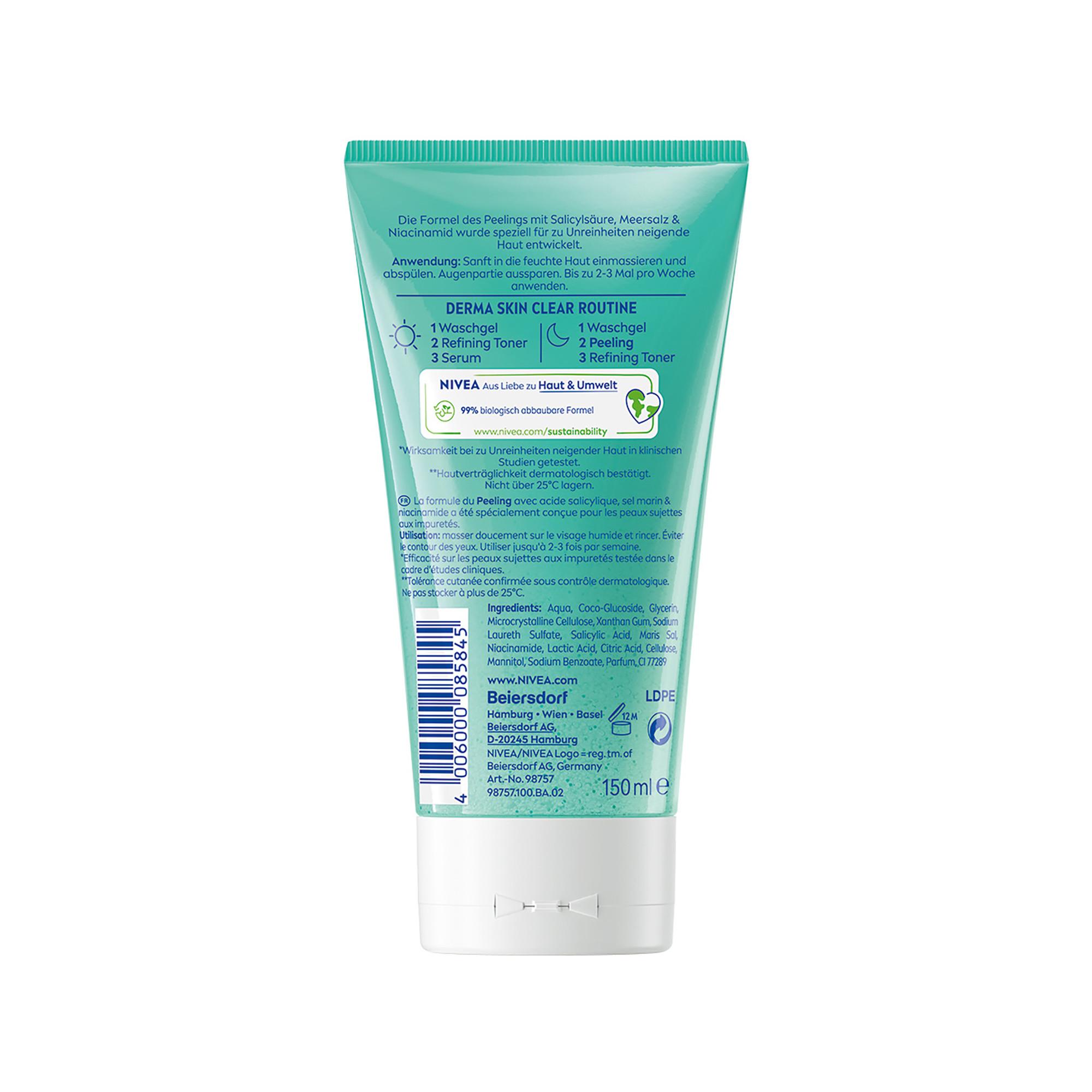 NIVEA  Derma Skin Clear Anti-Unreinheiten Peeling 