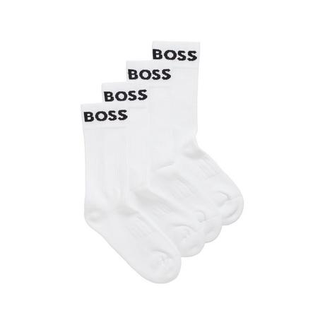 BOSS Lot de 2 Chaussettes Sport Mi-Mollet  